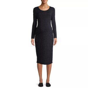 Time and Tru Women's Maternity Bodycon Daytime Dress S-M-XL Soft Stretchy Fabric